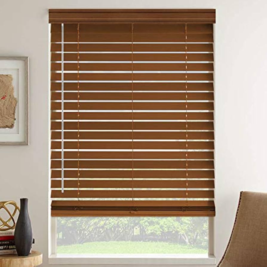 Chocolate Wooden Blinds