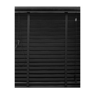 Black Wooden Blinds