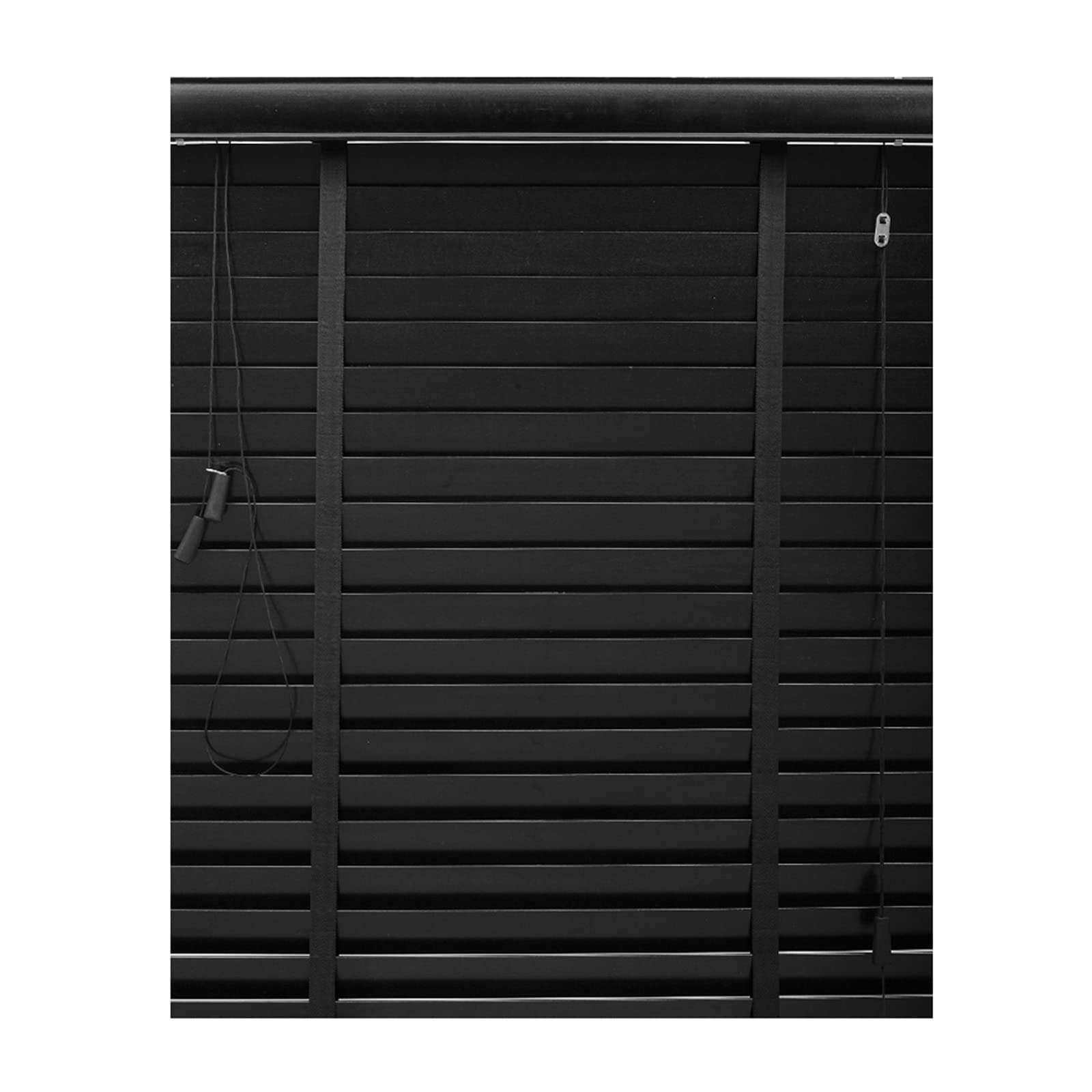 Black Wooden Blinds
