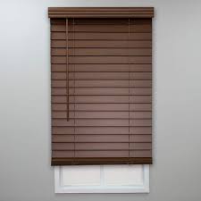 Brown Wooden Blinds